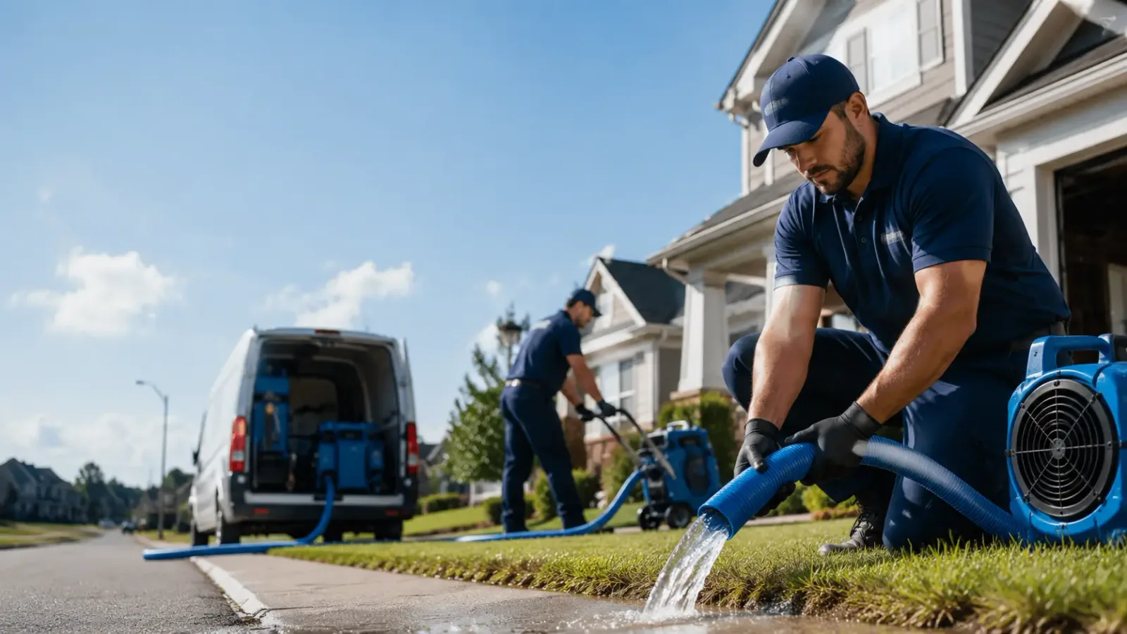 Flood Damage Restoration in South Range, MI